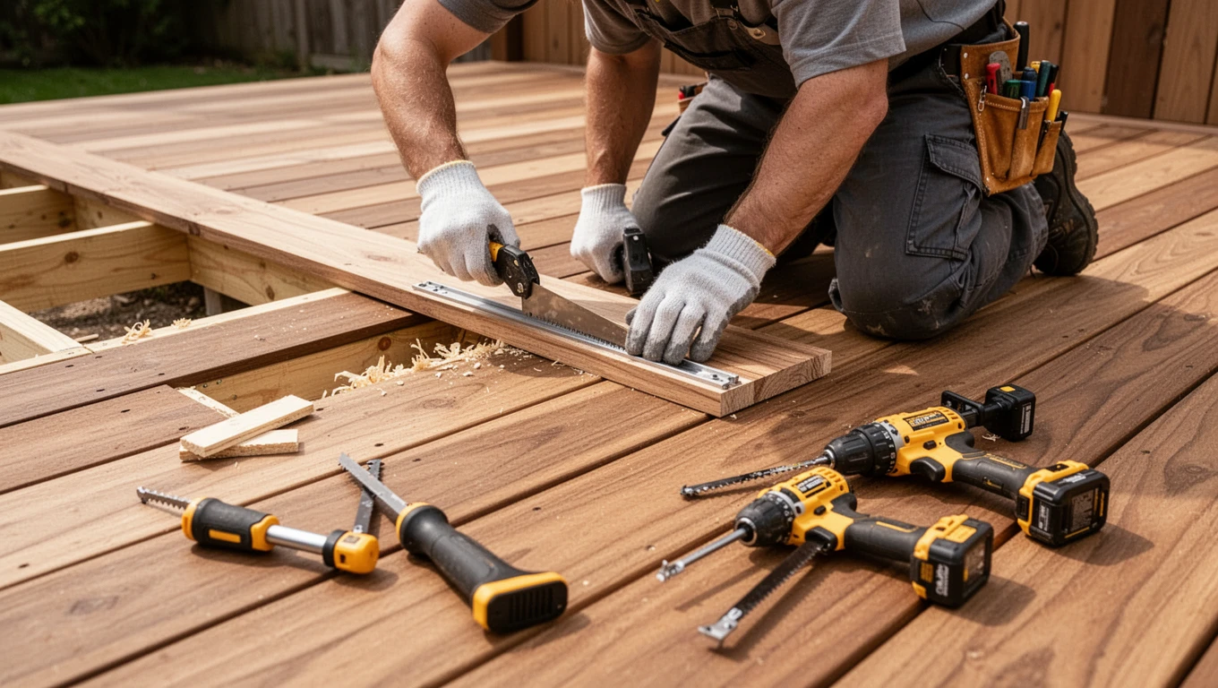 Wood Deck Installation