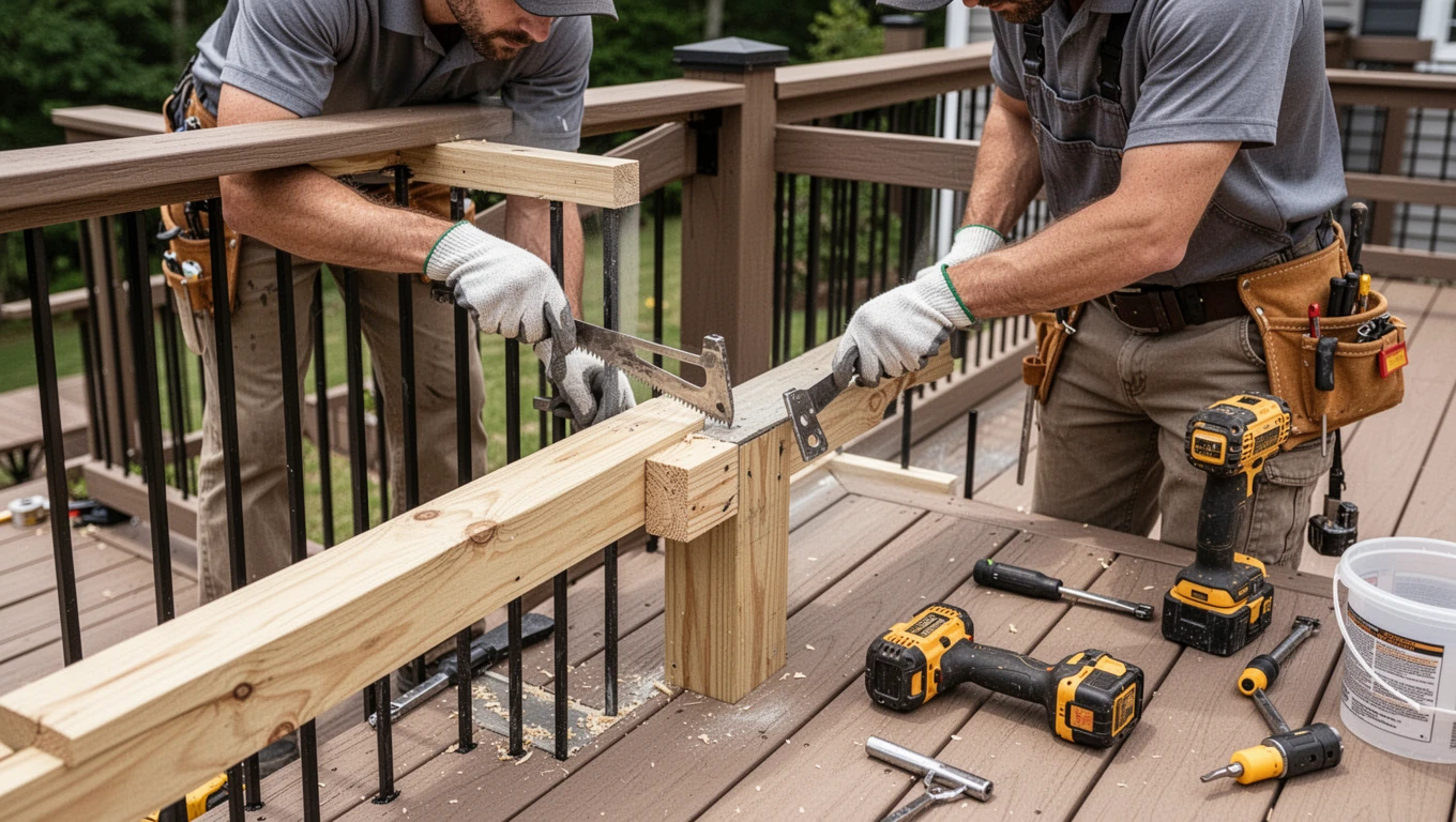 Deck Railing Repair